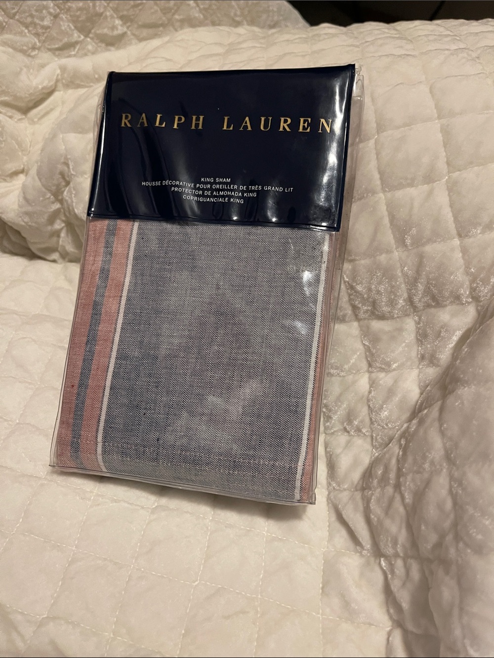 Ralph Lauren Oakview NWT KING SHAM